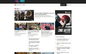 Site web de ICI Radio-Canada.