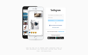 Réseau social Instagram.
